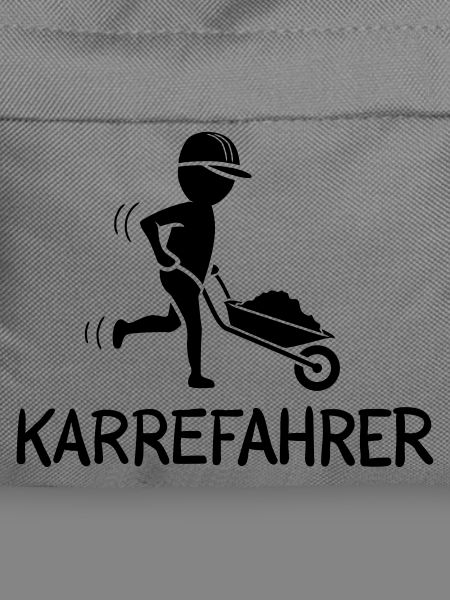 Bauarbeiter mit Schubkarre – KARREFAHRER