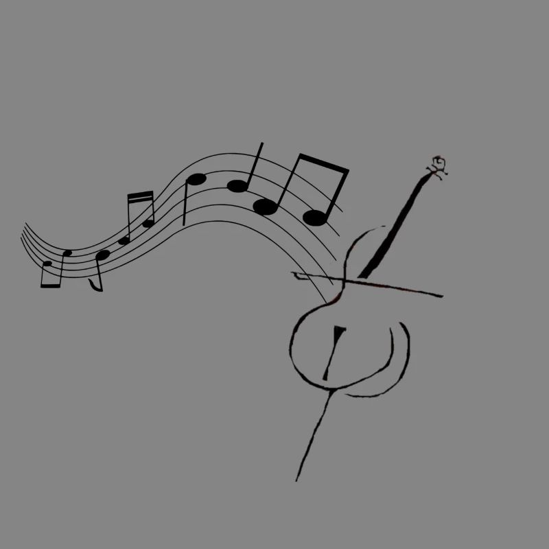 Cello mit Noten1
