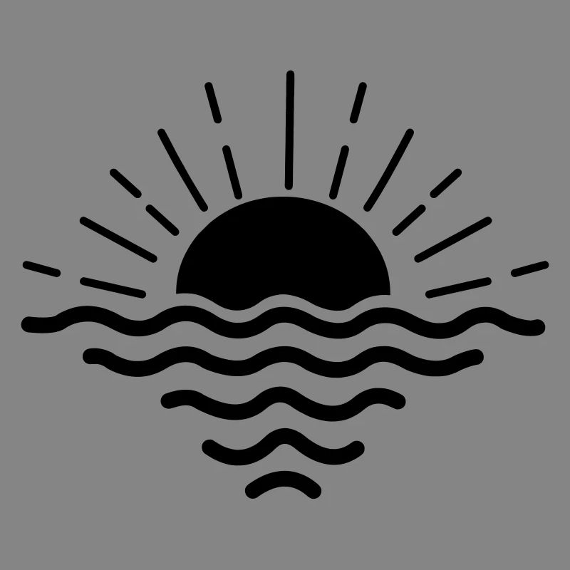 sunset sea