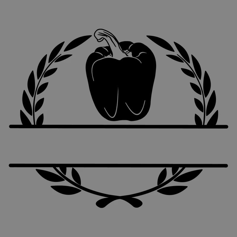 Laurel wreath with Bell pepper