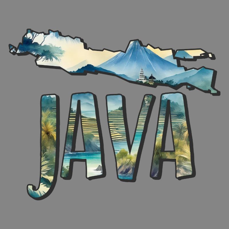 Watercolor Map Java