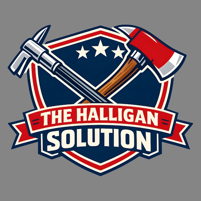 Halligan Solution Shield Graphic