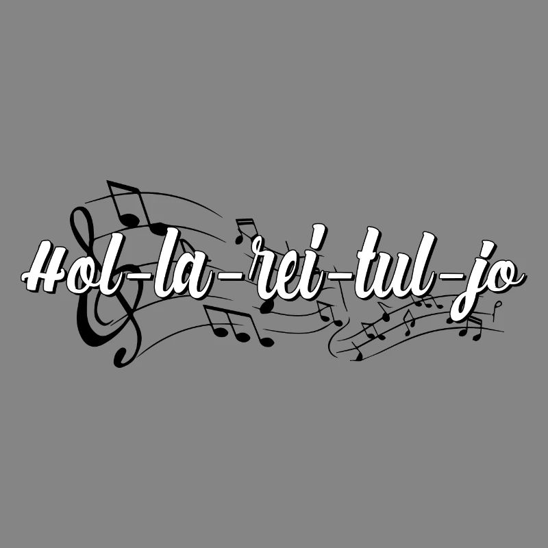 Yodelling, singing, making music