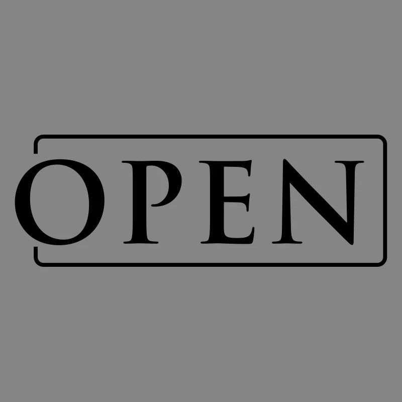 OPEN in Rahmen