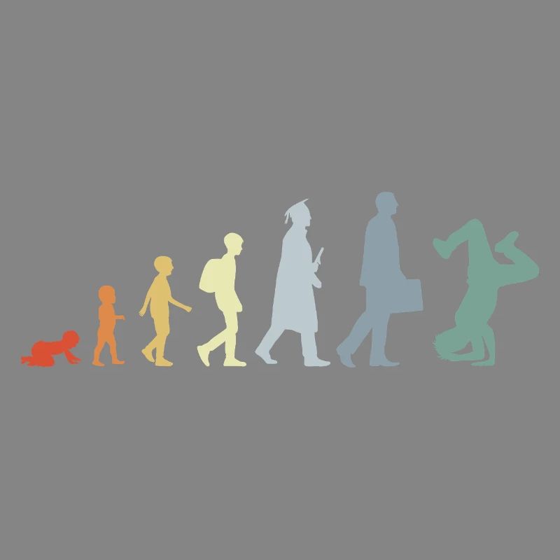 Vintage Breakdancer Evolution