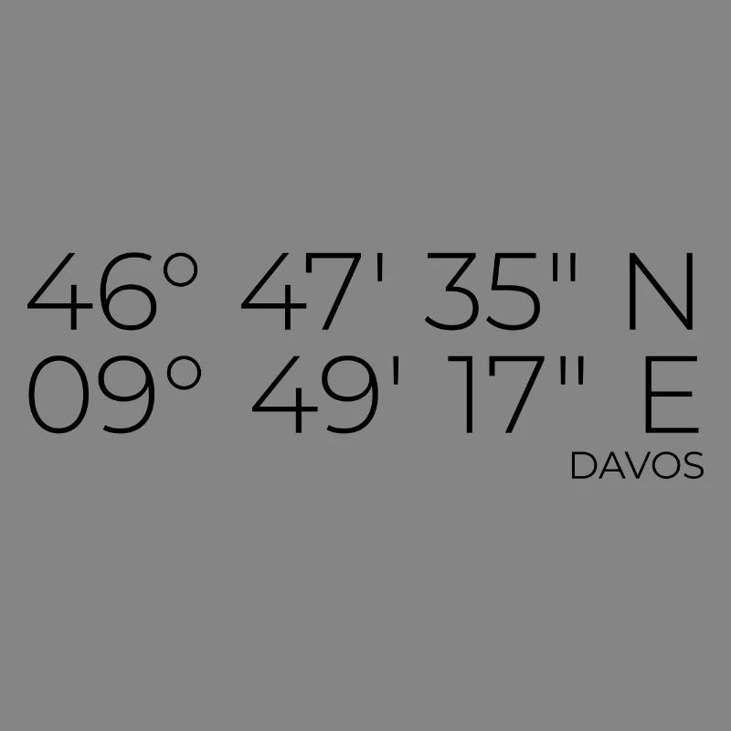 Coordinates Davos Graubünden