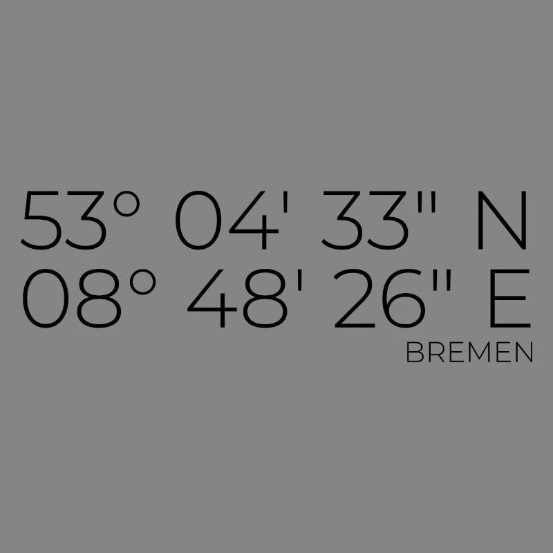 coordinates Bremen