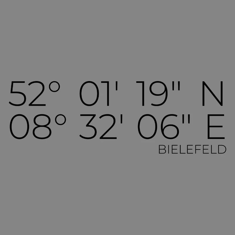 Coordinates Bielefeld