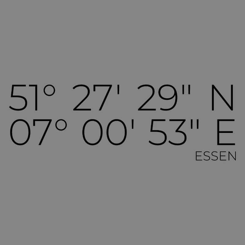 Coordinates Essen
