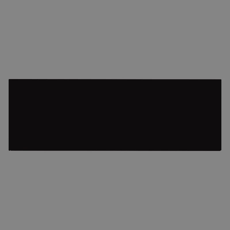 Rectangle abstrait en noir