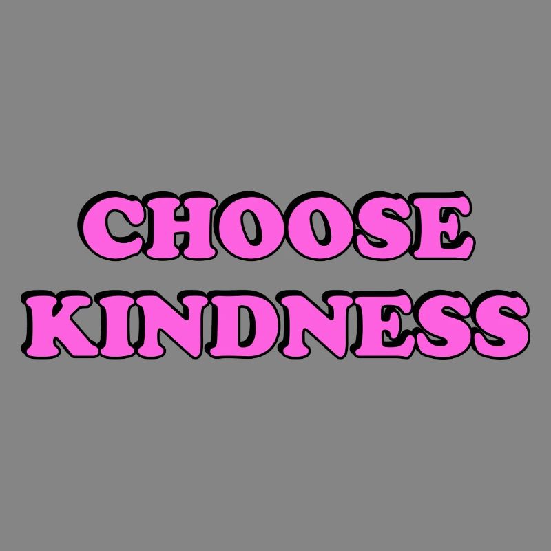 Wählen Sie Kindness pink