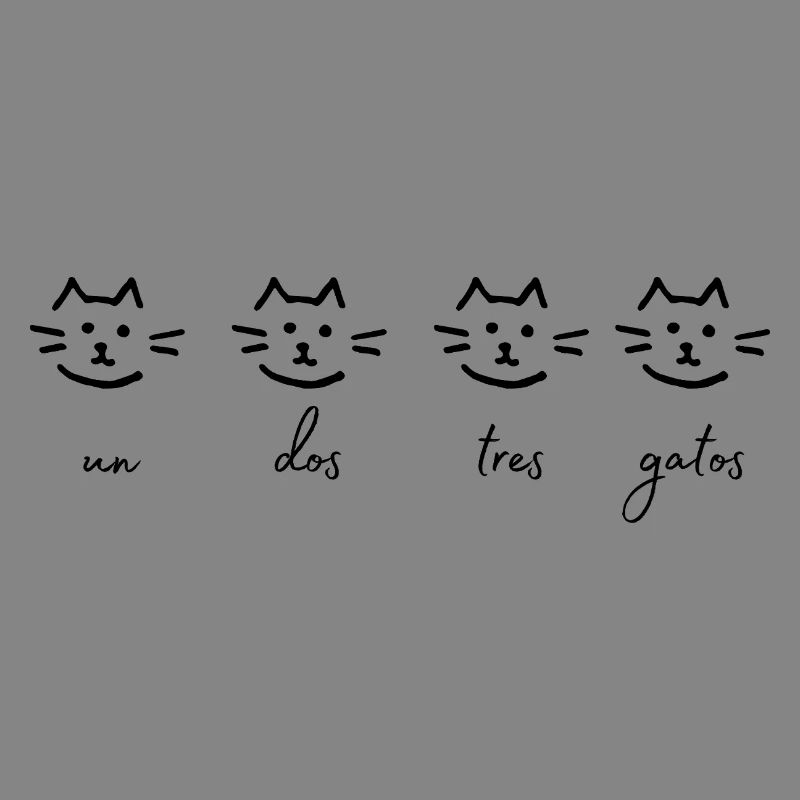 eins zwei drei katzen