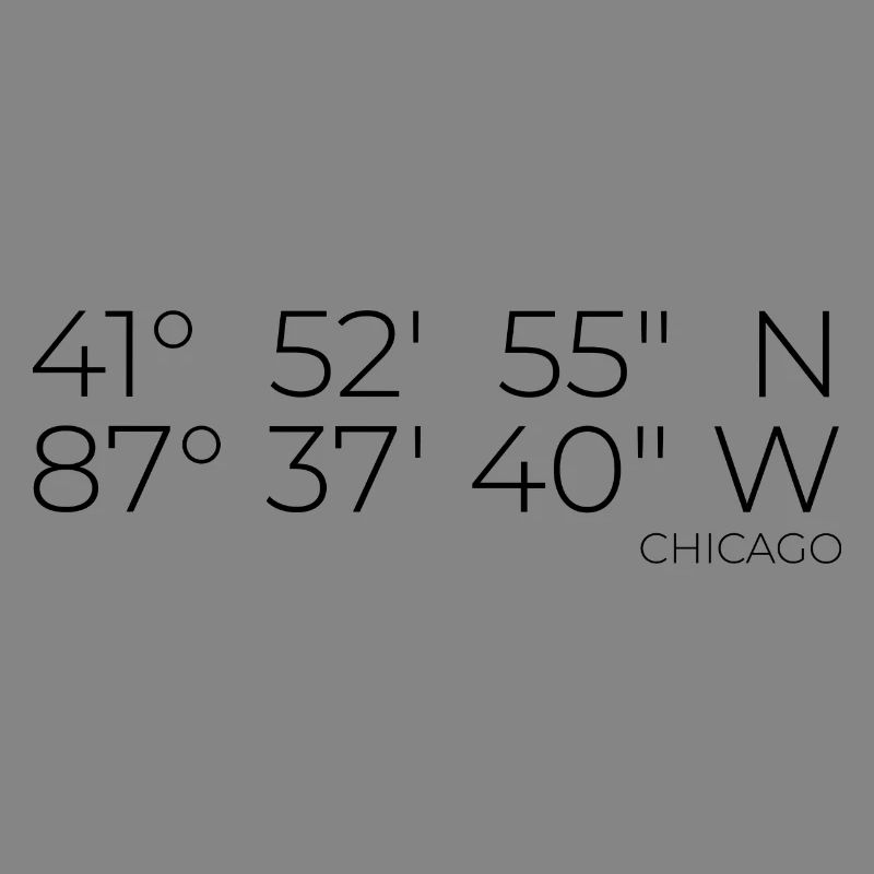 Coordinates Chicago