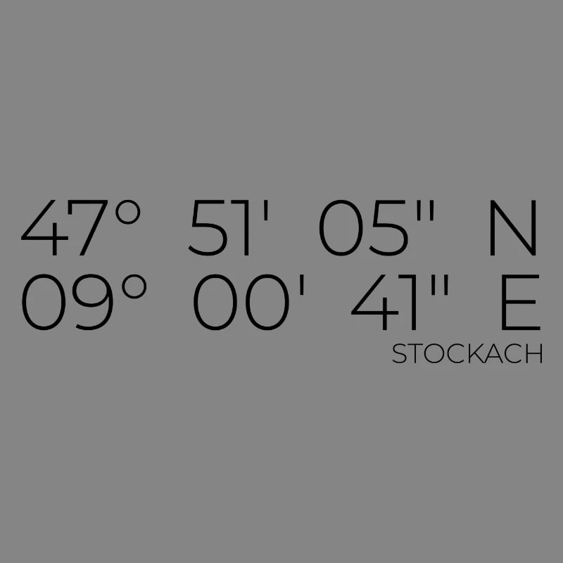 Coordinates Stockach