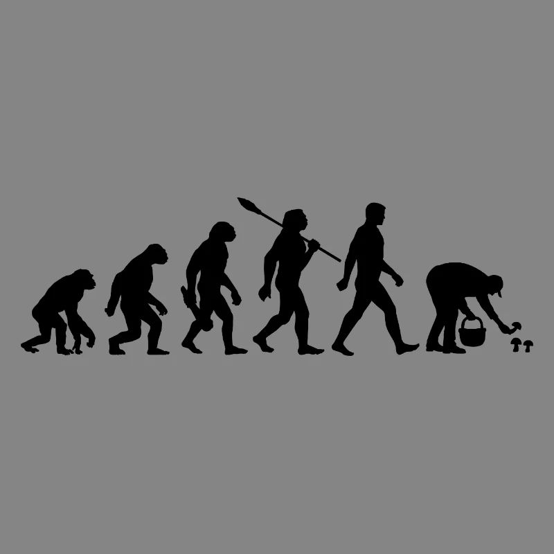 Evolution Cueilleurs de champignons, Cueillette de champignons