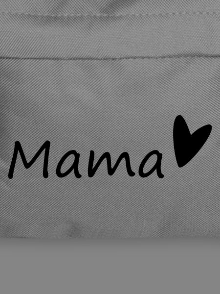 Mama-Schriftzug mit Herz