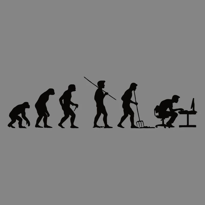 Programmierer Evolution Informatiker Entwickler