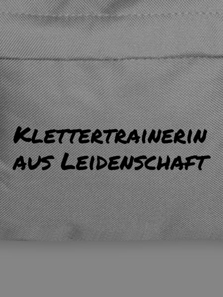Klettertrainerin aus Leidenschaft Geschenk