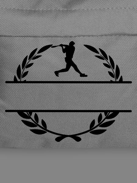 Baseballspieler-Hitter-Monogramm