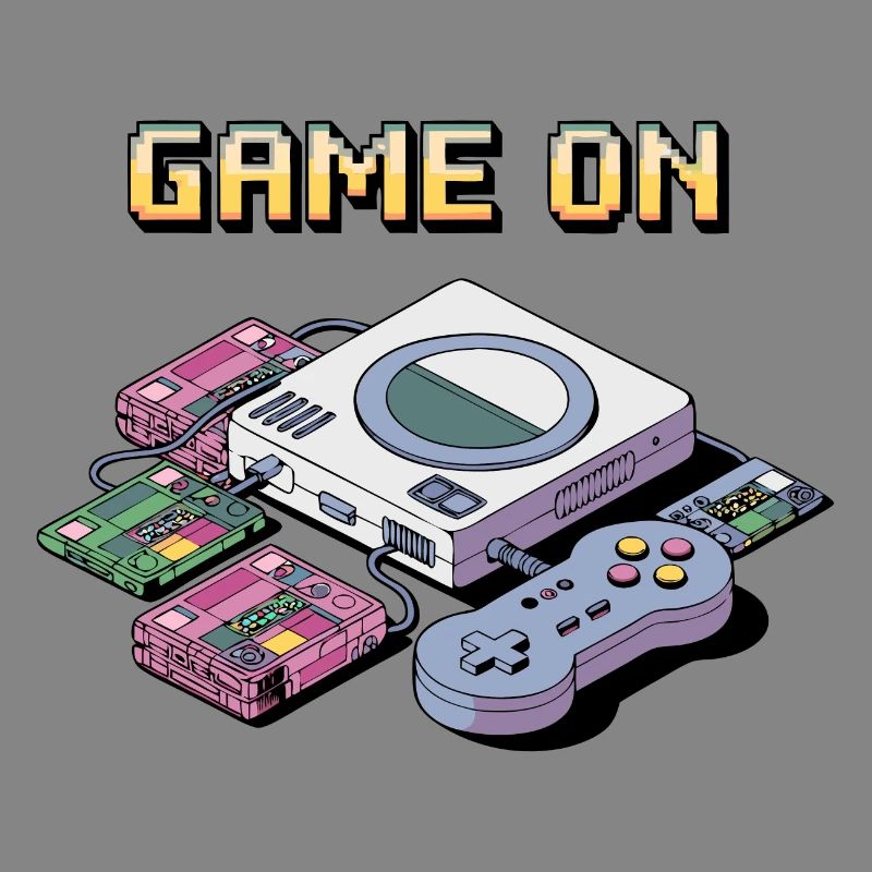 Retro Gaming Console Design