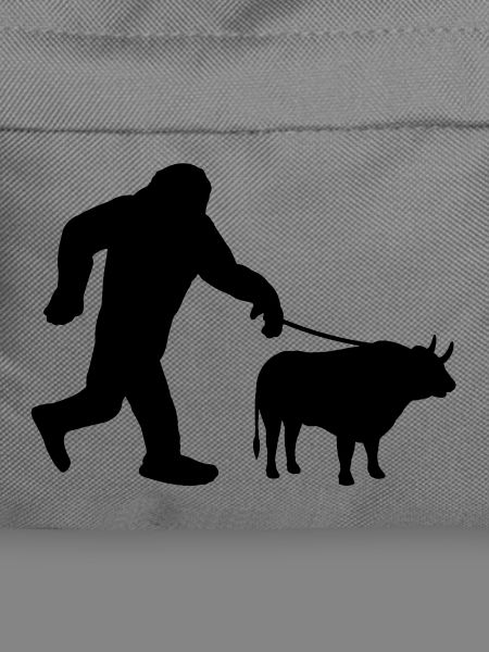 Sasquatch und Stier