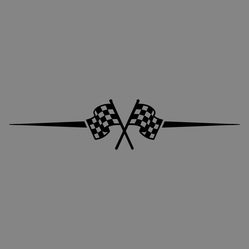 Icône de course de drapeau de course