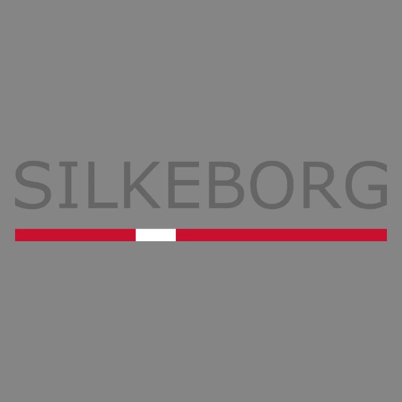 Silkeborg - Denmark Flag - Dänemark