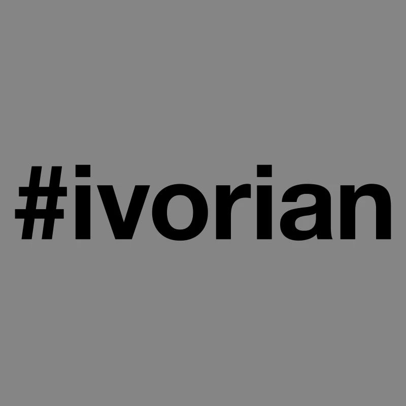IVORIAN Hashtag Côte d'Ivoire