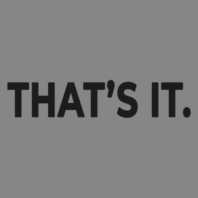 C’EST ÇA. – Design minimaliste et statement