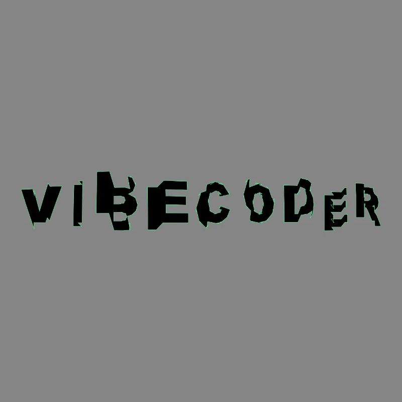 VibeCoder Glitch Neon