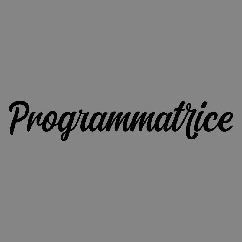Programmatrice Informatique Code Développeuse Web
