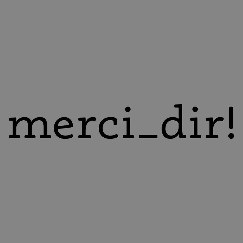 Merci!