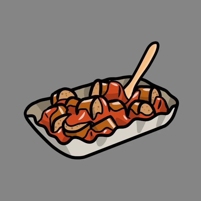 Berlin Currywurst Bratwurst Wurst Curry Grill