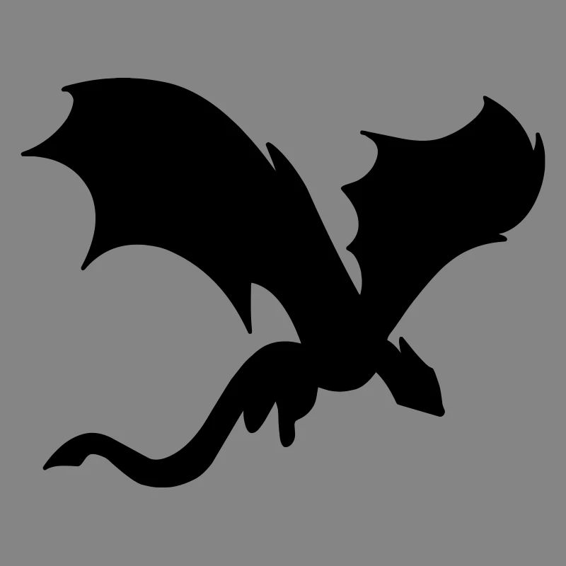 Schatten des mythischen Drachen