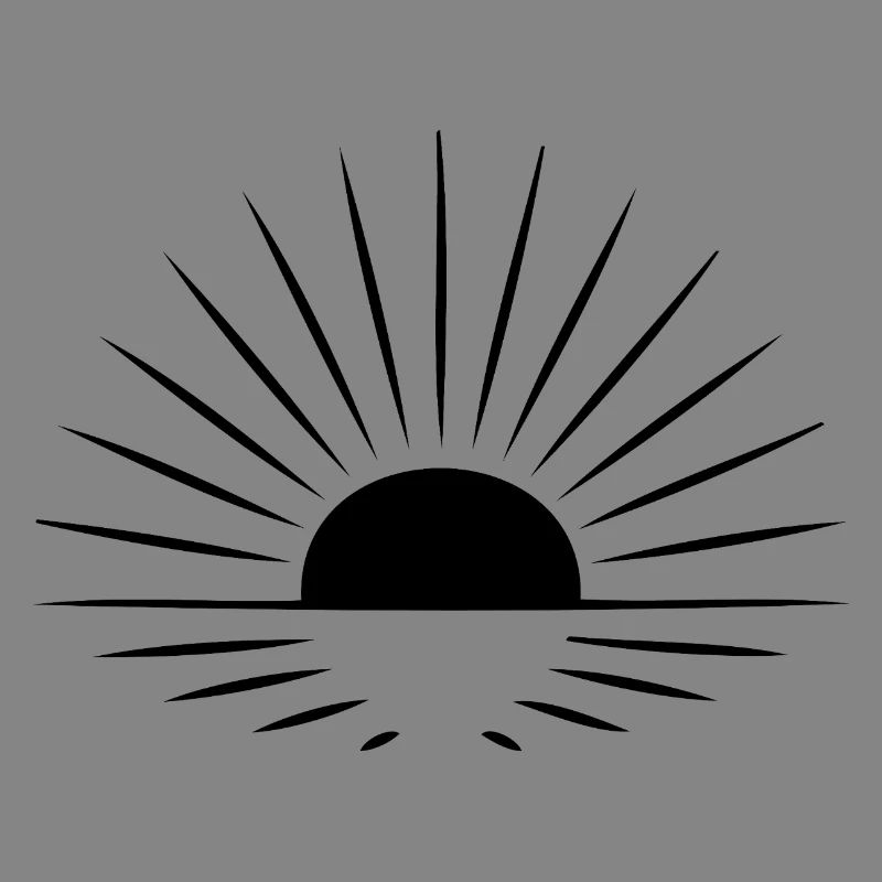 Sun-ray minimalist mindfulness