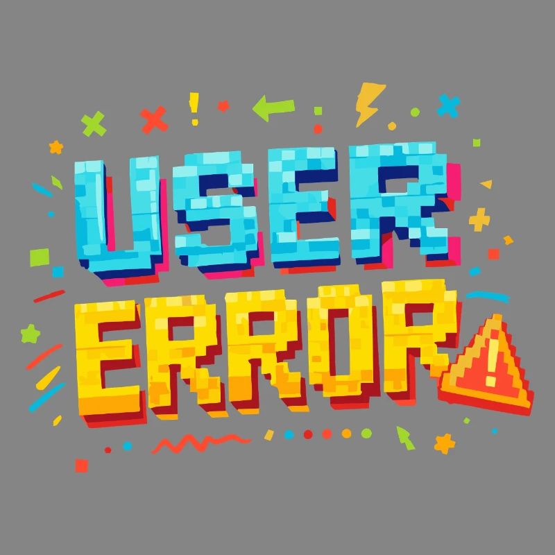 User Fehler Pixelkunst