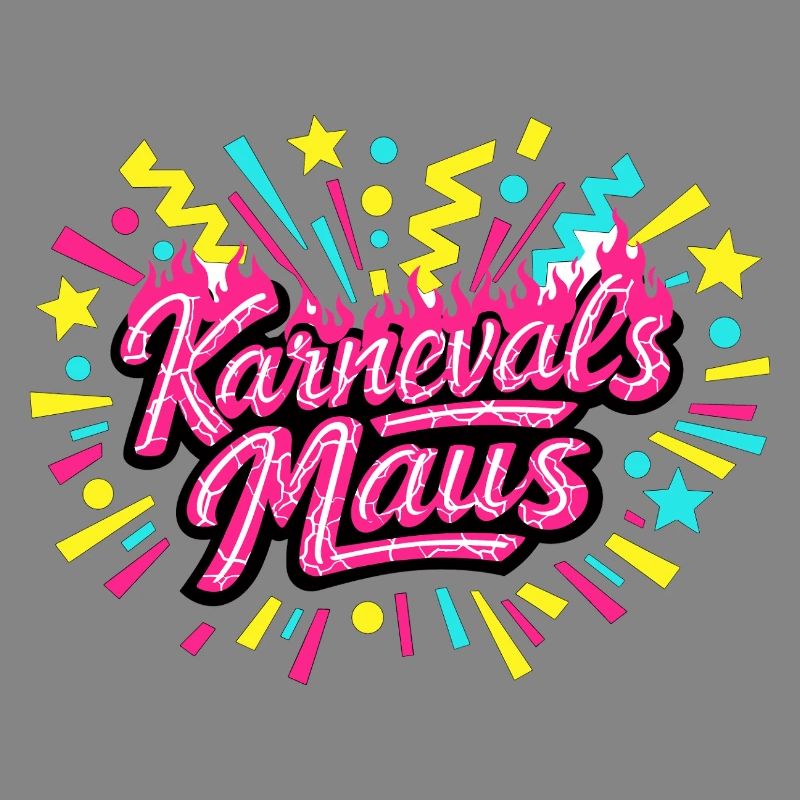 Karnevalsmaus - Karneval Geschenk