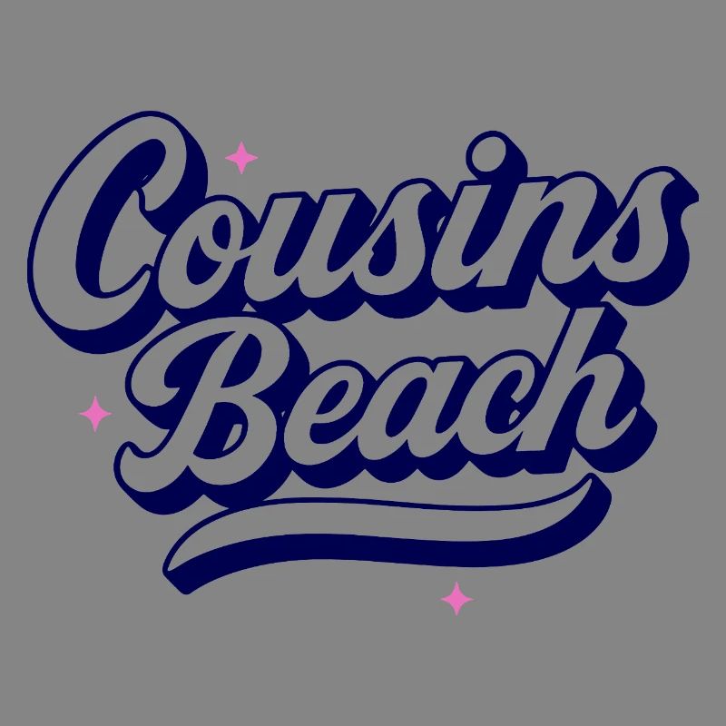 Cousins Beach – Retro Script Design