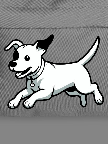 Playful Dog Cartoon