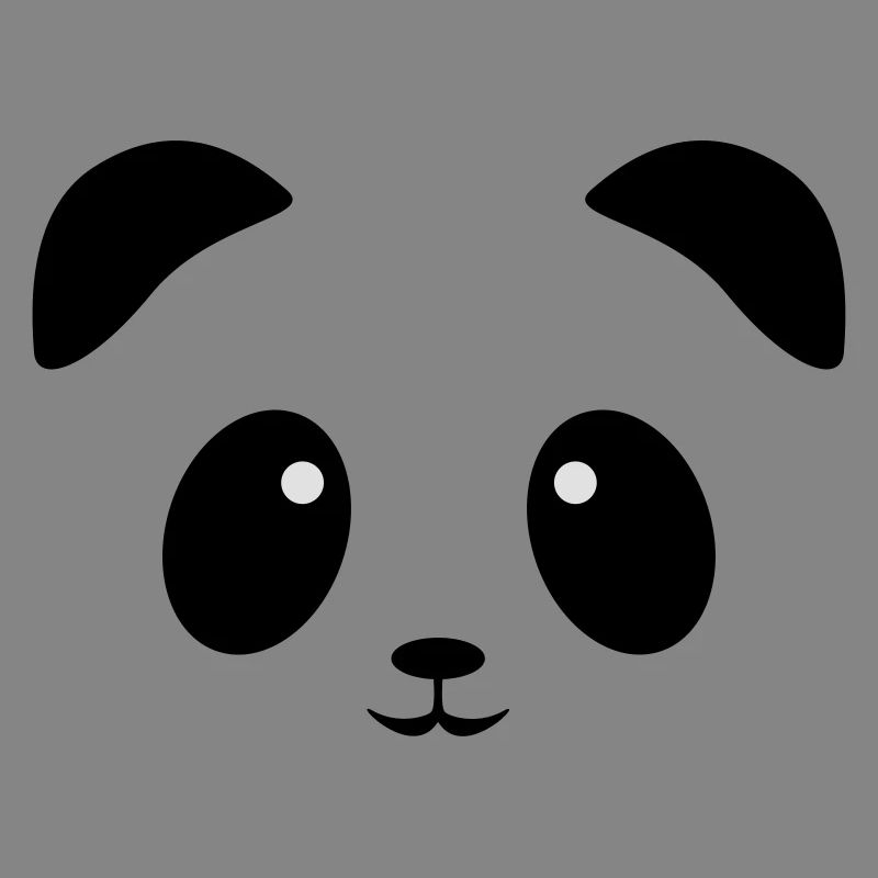 Visage de panda