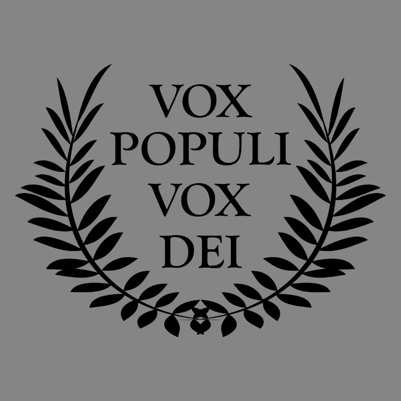 Latin phrase Vox populi vox dei