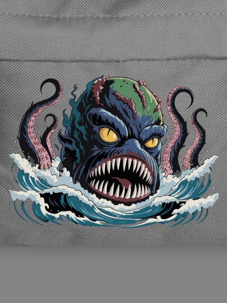Mythische Kraken-Monster-Illustration