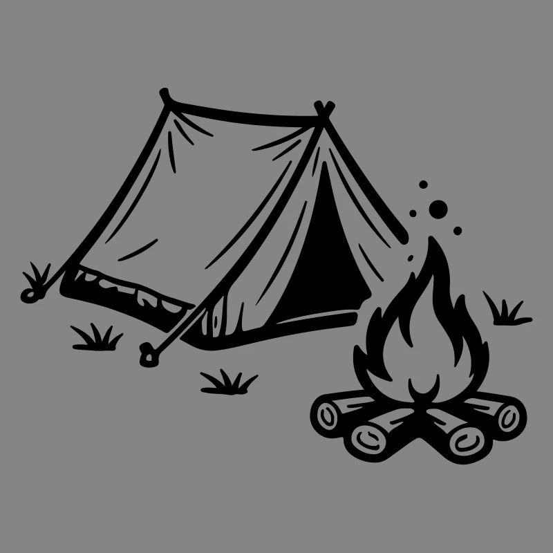 Tent Campfire Camping