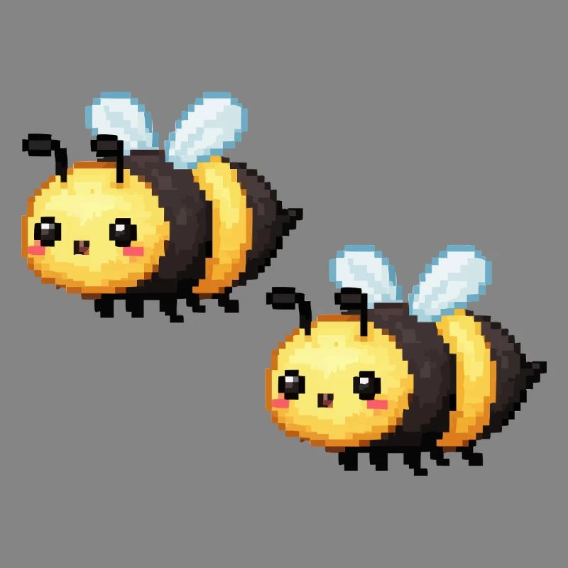Pixel Bees Duo