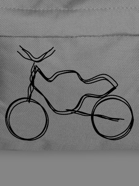 Motorrad handgezeichnet