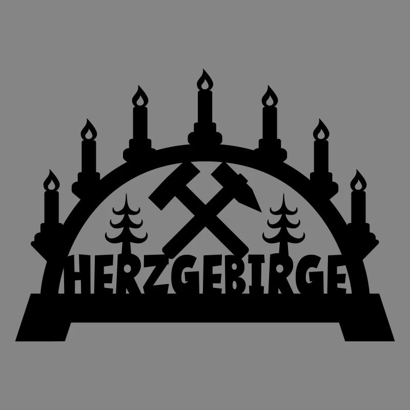 Schwibbogen Lichterbogen Herzgebirge Erzgebirge