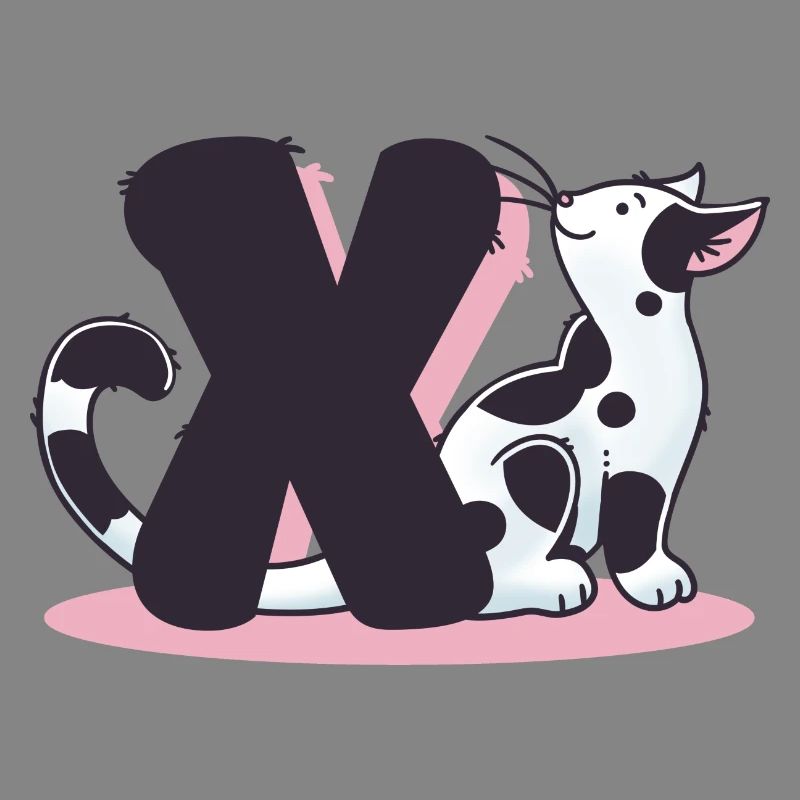 Cat Letter X