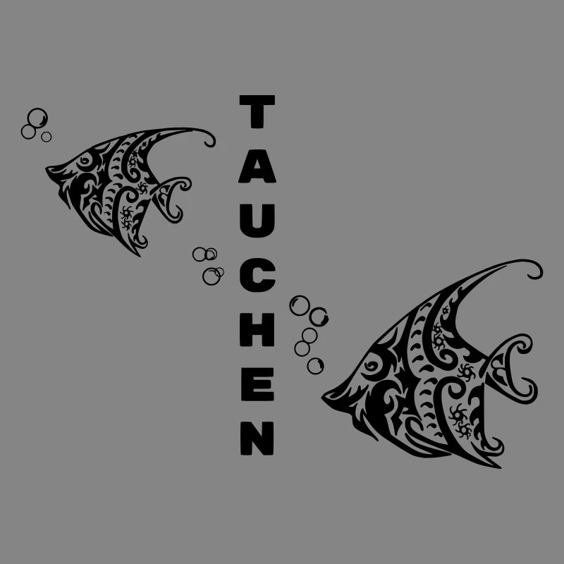 Diving – Tribal Fish Design