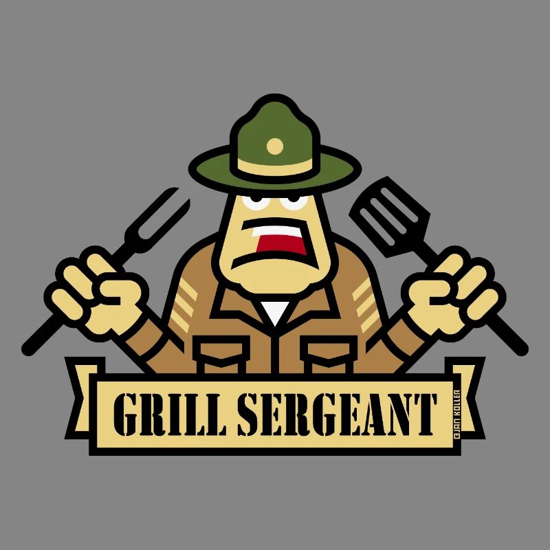 Grill Sergeant (Grillen / BBQ / Barbecue)