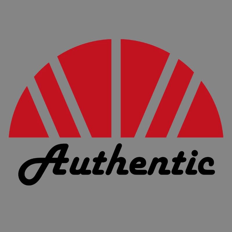 Authentische abstrakte Red Ray Dawn